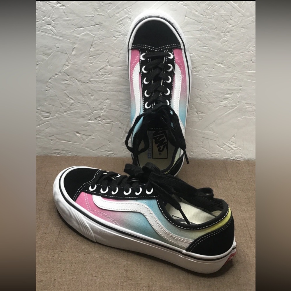 Excellent Vans Style 36 Decon SF Women's Size 6.5 Sneakers Ombré Low Top Men's 5